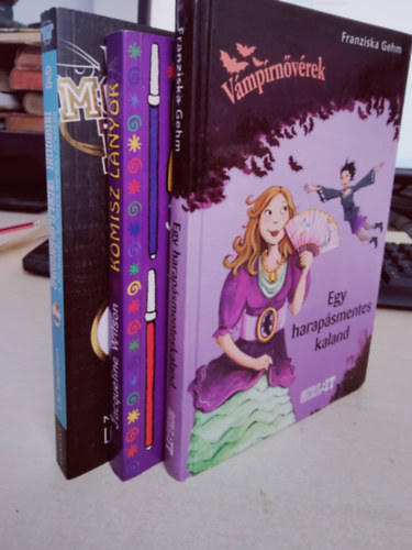 Lisi Harrison, Jacqueline Wilson, Franziska Gehm - 3db ifjsgi regny, KNYVMENT AJNLAT: A szomszd szrnye mindig zldebb+ Komisz lnyok+ Egy harapsmentes kaland