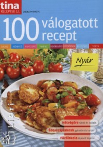 Tina receptek 12. - 100 v�logatott recept