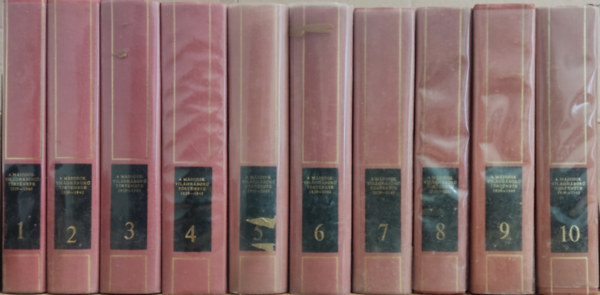 A. A. Grecsko (szerk.) - A msodik vilghbor trtnete 1939-1945 I-X. (nem teljes, a XI. s XII. ktet hinyzik)