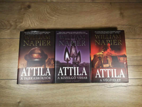William Napier - Attila I-III. (A farkaskölyök, A közelgő vihar, A végítélet)