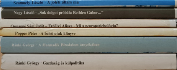 Szamuely Lszl, Nagy Lszl, Osmann Sgi J.-Erdlyi A., Popper Pter, Rnki Gyrgy - Gyorsul id knyvcsomag