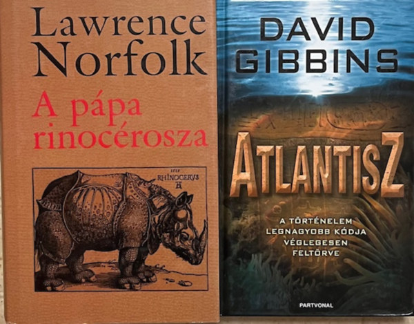 David Gibbins, Lawrence Norfolk - Regény könyvcsomag (2 kötet)