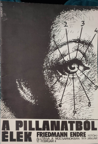 A pillanatból élek - Friedmann Endre fotókiállítása a műcsarnokban 1979 január 12.- február 14.