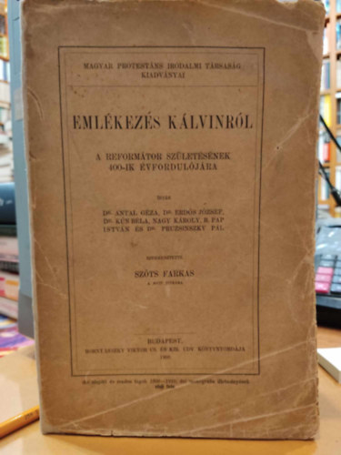 Szts Farkas (szerk.) - Emlkezs Klvinrl