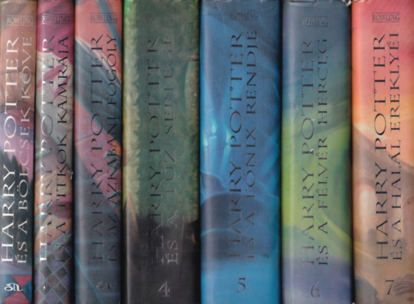 J. K. Rowling - Harry Potter sorozat 1-7.