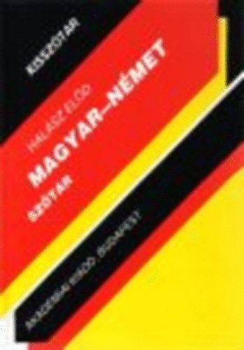Hal�sz El�d - Magyar-n�met sz�t�r (Kissz�t�r sorozat)