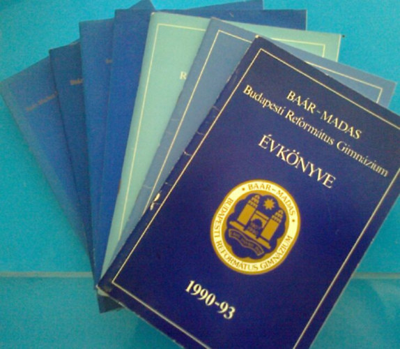 Bar-Madas Reformtus Gimnzium - vknyvek:1990-93;1993-94; 1994-95; 1996/97; 1997/98; 1999/2000; 2000/2001 (7 ktet)