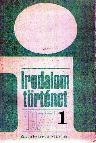 Irodalomtörténet 1977/I.