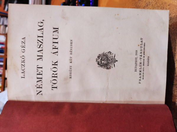 Laczk Gza - Nmet maszlag, trk fium