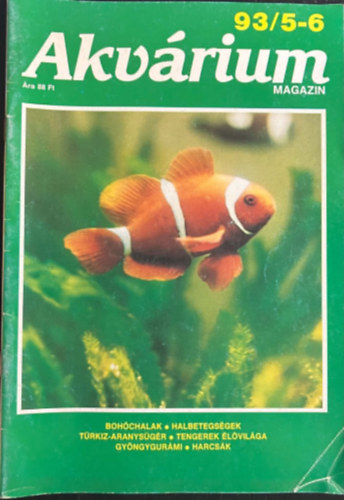 Dezse Tibor (szerk.) - Akvárium magazin '93/5-6.