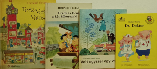 Richard Scarry, Miler, Z.-Petiska, E. - Meseknyv csomag