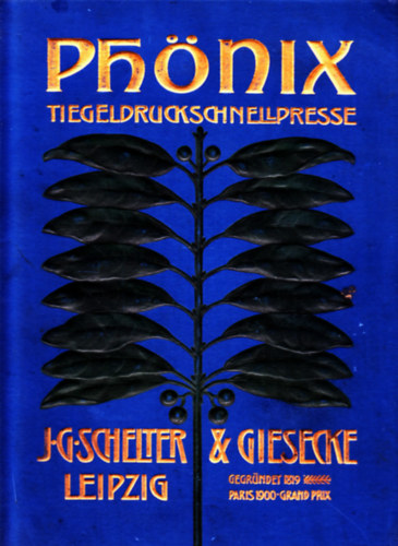 J.G. Schelter & Giesecke - Phönix Tiegeldruckschnellpresse