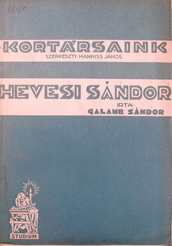 Galamb S�ndor - Hevesi S�ndor