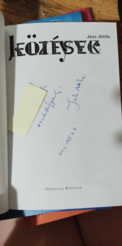 J�sz Attila - Jelz�sek