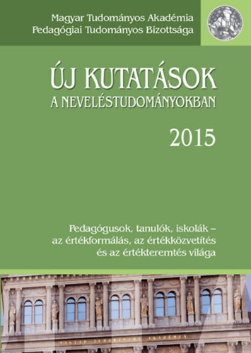 Tth Pter - Holik Ildik (szerk.) - j kutatsok a nevelstudomnyokban 2015