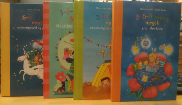 Marliese Arold, St�ffie Becker, Maren von Klitzing, Melanie Garanin, Kismarty-lechner Zita, Anne Ameling, Hardt, Iris - 4 db 3-5-8 perces mes�k: Sz�p �lmokhoz + Viccel�d�shez �s bolondoz�shoz + Utaz�shoz �s kalandoz�shoz + Unikornisokr�l �s s�rk�nyokr�l