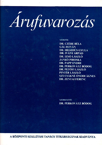 Dr. (szerk.) Perkovtz Bdog - rufuvarozs