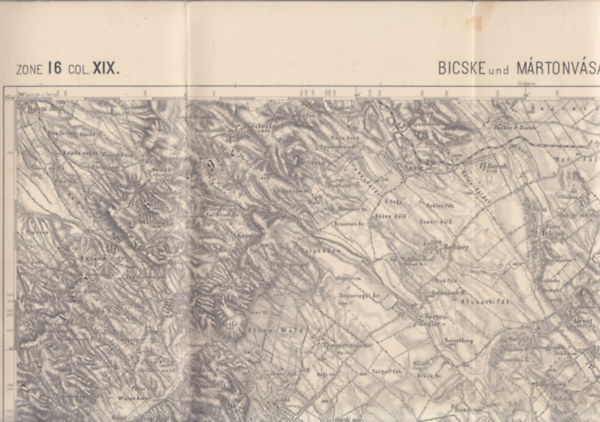 Bicske und Martonv�s�r t�rk�p (Zone 16 Col. XIX.)