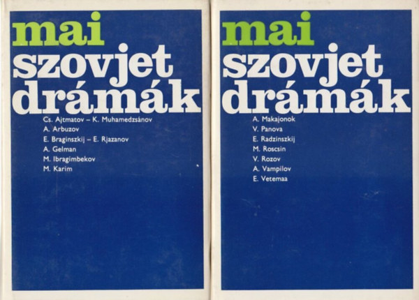 Mai szovjet drmk I-II.