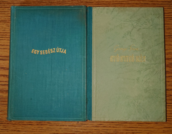 George Sava - 2 könyv George Savától: Egy sebész útja, Gyógyító kés