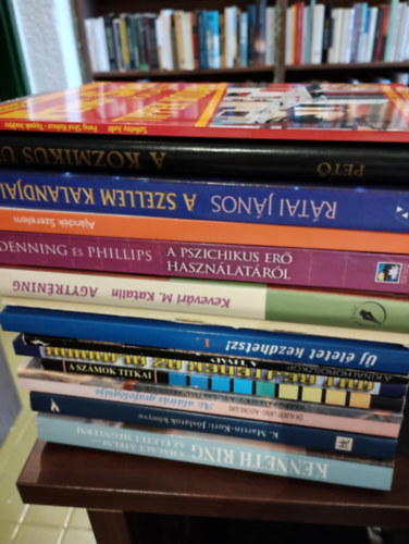 Szilvsy Judit, Pet Ferenc, Rtai Jnos, Simn Endre, Denning s Phillips, Kenneth Ring, M. Martin-Kuri, Dr. Albert Lang - Alfons Lke, Harry Palmer, Cheiro, Urr Gza (szerk.), J.& E. Hicks - Ezotria knyvcsomag 15 darabos KNYVMENT AJNLAT: Feng shui kalauz - Tippek irodra, A kozmikus t, A szellem kalandjai, Ajndk Szerelem,A pszichikus er hasznlatrl, Agytrning,  A Hallt tlni - az letet megnyerni,Jslatok