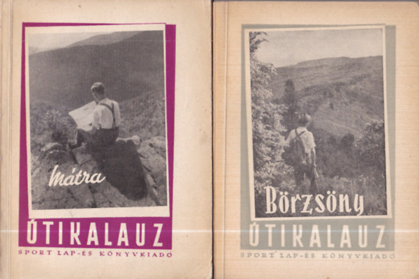 2 db Útikalauz: Mátra + Börzsöny