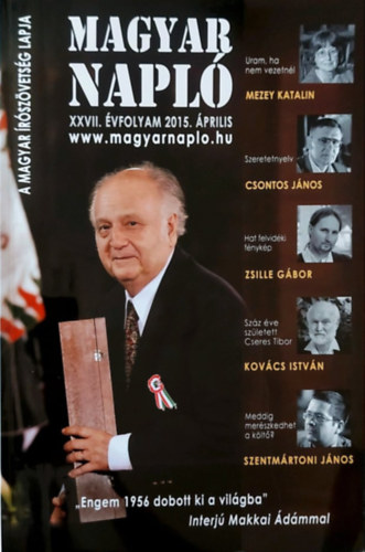 Olh Jnos (szerk.) - Magyar Napl - XXVII. vfolyam 2015. prilis
