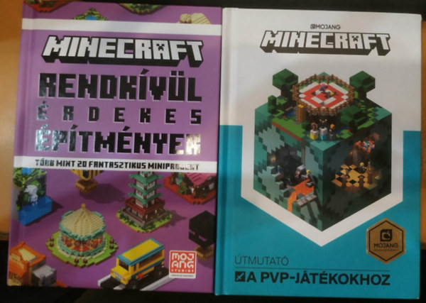 Minecraft - 2 db Minecraft: Rendkívül érdekes építmények + Útmutató a PVP-játékokhoz