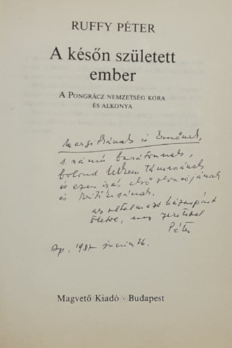 Ruffy Pter - A ksn szletett ember