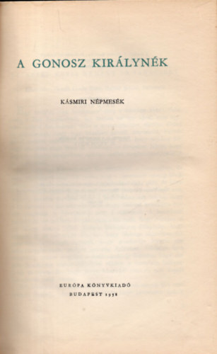 A gonosz kirlynk (ksmiri npmesk)