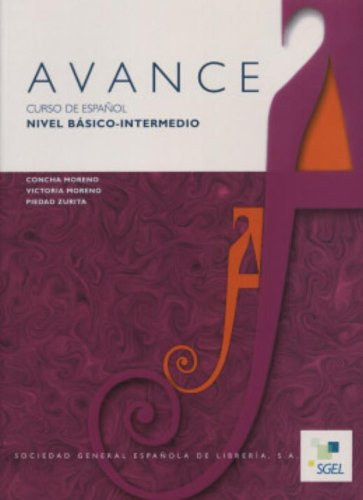 Avance Curso de Espanol: Nivel Básico-Intermedio spanyol nyelvkönyv (tankönyv)