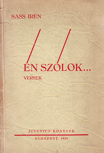 Sass Ir�n - �n sz�lok...