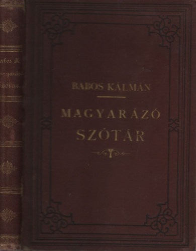 Babos Klmn - Kzhasznu magyarz sztr