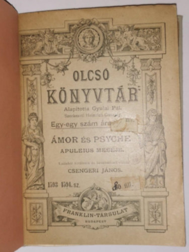 Apuleius, Csengeri Lajos (ford.) - Amor �s Psyche - Apuleius mes�je