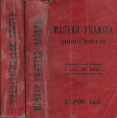 Magyar-francia, francia-magyar dihj sztr I-II. (miniknyv)