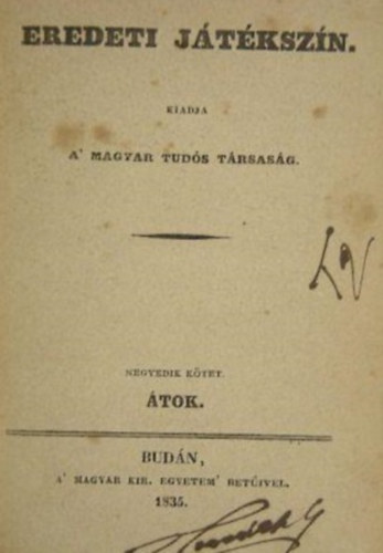 Tth Lrincz - Eredeti jtkszn IV. (tok)