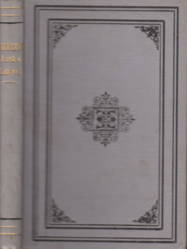 Thewrewk Istv�n - Azok a l�nyok