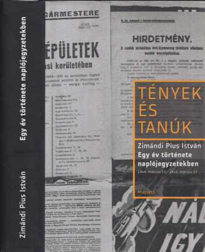 Zimándi Pius István - Egy év története naplójegyzetekben