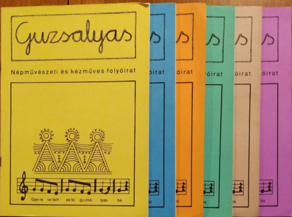 Petrs Anna (szerk.) - Guzsalyas, VII. vf. 1995 - (teljes vfolyam, 6 lapszm)