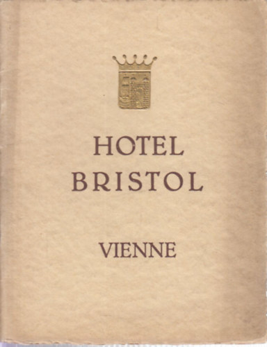 Hotel Bristol (Francia nyelv, 1930-as vek)