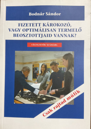 Bodnr Sndor - Fizetett krokoz, vagy optimlisan termel beosztottjaid vannak?