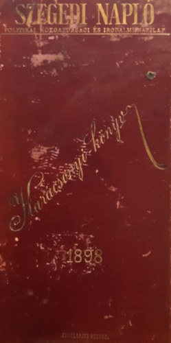 A Szegedi Napló Karácsonyi Könyve 1898