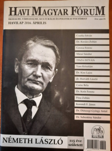 Havi Magyar fórum 2016 Április