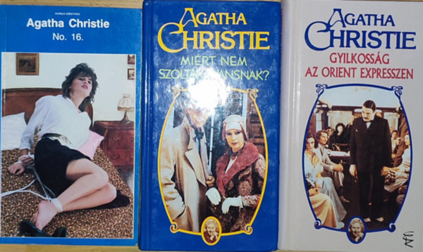 Agatha Christie - 3db Agatha Christie regny - No. 16., Mirt nem szltak Evansnak?, Gyilkossg az Oriont expresszen