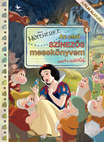 Disney - Hfehrke - Az els sznezs meseknyvem matrickkal