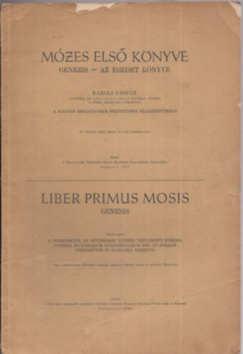 Mózes első könyve: Genezis - Az eredet könyve