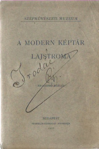 A modern kptr lajstroma