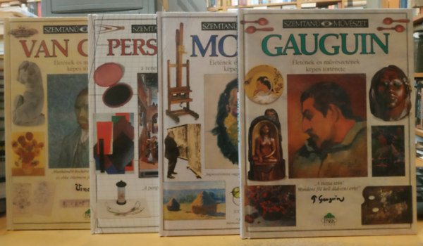 Jude Welton, Michael Howard, Bruce Bernard, Alison Cole - 4 db Szemtan� - M�v�szet: Gauguin + Monet + Perspekt�va + Van Gogh