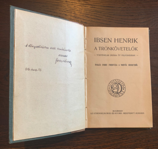 Ibsen Henrik - A trónkövetelők