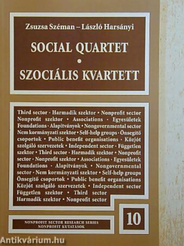 Szman Zsuzsa - Harsnyi Lszl - Szocilis kvartett SOCIAL QUARTET - Nonprofit kutatsok 10.